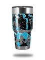 WraptorSkinz Skin Wrap compatible with RTIC 30oz ORIGINAL 2017 AND OLDER Tumblers SceneKid Blue (TUMBLER NOT INCLUDED)