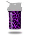 Decal Style Skin Wrap works with Blender Bottle 22oz ProStak Purple Leopard (BOTTLE NOT INCLUDED)