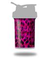 Decal Style Skin Wrap works with Blender Bottle 22oz ProStak Pink Distressed Leopard (BOTTLE NOT INCLUDED)