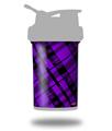 Decal Style Skin Wrap works with Blender Bottle 22oz ProStak Purple Plaid (BOTTLE NOT INCLUDED)
