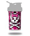 Decal Style Skin Wrap works with Blender Bottle 22oz ProStak Pink Bow Princess (BOTTLE NOT INCLUDED)
