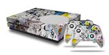 WraptorSkinz Decal Skin Wrap Set works with 2016 and newer XBOX One S Console and 2 Controllers Urban Graffiti