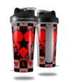 Decal Style Skin Wrap works with Blender Bottle 28oz Emo Star Heart (BOTTLE NOT INCLUDED)