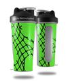 Decal Style Skin Wrap works with Blender Bottle 28oz Ripped Fishnets Green (BOTTLE NOT INCLUDED)