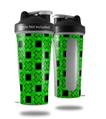 Decal Style Skin Wrap works with Blender Bottle 28oz Criss Cross Green (BOTTLE NOT INCLUDED)