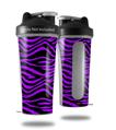 Decal Style Skin Wrap works with Blender Bottle 28oz Purple Zebra (BOTTLE NOT INCLUDED)
