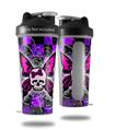 Decal Style Skin Wrap works with Blender Bottle 28oz Butterfly Skull (BOTTLE NOT INCLUDED)