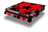 Vinyl Decal Skin Wrap compatible with Sony PlayStation 4 Slim Console Emo Star Heart (PS4 NOT INCLUDED)