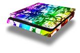 Vinyl Decal Skin Wrap compatible with Sony PlayStation 4 Slim Console Rainbow Graffiti (PS4 NOT INCLUDED)