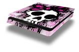 Vinyl Decal Skin Wrap compatible with Sony PlayStation 4 Slim Console Sketches 3 (PS4 NOT INCLUDED)