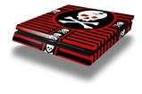 Vinyl Decal Skin Wrap compatible with Sony PlayStation 4 Slim Console Skull Cross (PS4 NOT INCLUDED)