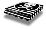 Vinyl Decal Skin Wrap compatible with Sony PlayStation 4 Slim Console Skull Patch (PS4 NOT INCLUDED)
