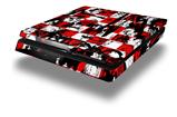 Vinyl Decal Skin Wrap compatible with Sony PlayStation 4 Slim Console Checker Graffiti (PS4 NOT INCLUDED)