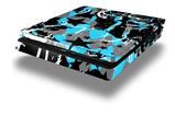 Vinyl Decal Skin Wrap compatible with Sony PlayStation 4 Slim Console SceneKid Blue (PS4 NOT INCLUDED)