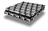 Vinyl Decal Skin Wrap compatible with Sony PlayStation 4 Slim Console Skull Checker (PS4 NOT INCLUDED)