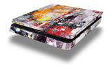 Vinyl Decal Skin Wrap compatible with Sony PlayStation 4 Slim Console Abstract Graffiti (PS4 NOT INCLUDED)