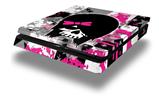 Vinyl Decal Skin Wrap compatible with Sony PlayStation 4 Slim Console Scene Kid Girl Skull (PS4 NOT INCLUDED)