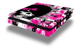 Vinyl Decal Skin Wrap compatible with Sony PlayStation 4 Slim Console Scene Girl Skull (PS4 NOT INCLUDED)