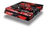 Vinyl Decal Skin Wrap compatible with Sony PlayStation 4 Slim Console Emo Graffiti (PS4 NOT INCLUDED)
