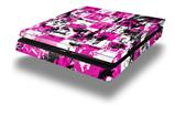 Vinyl Decal Skin Wrap compatible with Sony PlayStation 4 Slim Console Pink Graffiti (PS4 NOT INCLUDED)