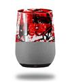 Decal Style Skin Wrap for Google Home Original - Red Graffiti (GOOGLE HOME NOT INCLUDED)