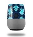 Decal Style Skin Wrap for Google Home Original - Abstract Floral Blue (GOOGLE HOME NOT INCLUDED)