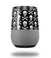 Decal Style Skin Wrap for Google Home Original - Skull and Crossbones Pattern (GOOGLE HOME NOT INCLUDED)
