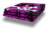 Vinyl Decal Skin Wrap compatible with Sony PlayStation 4 Pro Console Punk Skull Princess (PS4 NOT INCLUDED)
