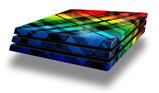 Vinyl Decal Skin Wrap compatible with Sony PlayStation 4 Pro Console Rainbow Plaid (PS4 NOT INCLUDED)