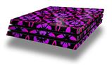 Vinyl Decal Skin Wrap compatible with Sony PlayStation 4 Pro Console Pink Floral (PS4 NOT INCLUDED)