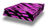 Vinyl Decal Skin Wrap compatible with Sony PlayStation 4 Pro Console Pink Tiger (PS4 NOT INCLUDED)