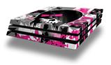 Vinyl Decal Skin Wrap compatible with Sony PlayStation 4 Pro Console Scene Kid Girl Skull (PS4 NOT INCLUDED)