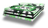 Vinyl Decal Skin Wrap compatible with Sony PlayStation 4 Pro Console Cartoon Skull Green (PS4 NOT INCLUDED)