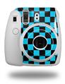 WraptorSkinz Skin Decal Wrap compatible with Fujifilm Mini 8 Camera Checkers Blue (CAMERA NOT INCLUDED)