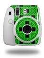 WraptorSkinz Skin Decal Wrap compatible with Fujifilm Mini 8 Camera Criss Cross Green (CAMERA NOT INCLUDED)
