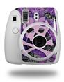 WraptorSkinz Skin Decal Wrap compatible with Fujifilm Mini 8 Camera Purple Girly Skull (CAMERA NOT INCLUDED)