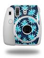 WraptorSkinz Skin Decal Wrap compatible with Fujifilm Mini 8 Camera Abstract Floral Blue (CAMERA NOT INCLUDED)