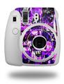 WraptorSkinz Skin Decal Wrap compatible with Fujifilm Mini 8 Camera Purple Graffiti (CAMERA NOT INCLUDED)