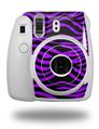 WraptorSkinz Skin Decal Wrap compatible with Fujifilm Mini 8 Camera Purple Zebra (CAMERA NOT INCLUDED)