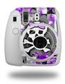 WraptorSkinz Skin Decal Wrap compatible with Fujifilm Mini 8 Camera Purple Princess Skull (CAMERA NOT INCLUDED)