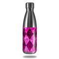 Skin Decal Wrap for RTIC Water Bottle 17oz Pink Diamond (BOTTLE NOT INCLUDED)