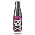 Skin Decal Wrap for RTIC Water Bottle 17oz Pink Bow Princess (BOTTLE NOT INCLUDED)