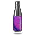 Skin Decal Wrap for RTIC Water Bottle 17oz Painting Purple Splash (BOTTLE NOT INCLUDED)