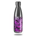 Skin Decal Wrap for RTIC Water Bottle 17oz Butterfly Graffiti (BOTTLE NOT INCLUDED)
