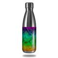 Skin Decal Wrap for RTIC Water Bottle 17oz Rainbow Butterflies (BOTTLE NOT INCLUDED)
