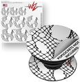 Decal Style Vinyl Skin Wrap 3 Pack for PopSockets Ripped Fishnets (POPSOCKET NOT INCLUDED)