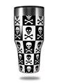 Skin Decal Wrap for Walmart Ozark Trail Tumblers 40oz Skull Checkerboard (TUMBLER NOT INCLUDED) by WraptorSkinz