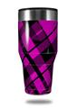 Skin Decal Wrap for Walmart Ozark Trail Tumblers 40oz Pink Plaid (TUMBLER NOT INCLUDED) by WraptorSkinz