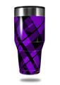 Skin Decal Wrap for Walmart Ozark Trail Tumblers 40oz Purple Plaid (TUMBLER NOT INCLUDED) by WraptorSkinz