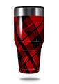 Skin Decal Wrap for Walmart Ozark Trail Tumblers 40oz Red Plaid (TUMBLER NOT INCLUDED) by WraptorSkinz